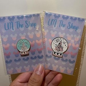 Custom enamel Disneyland pin